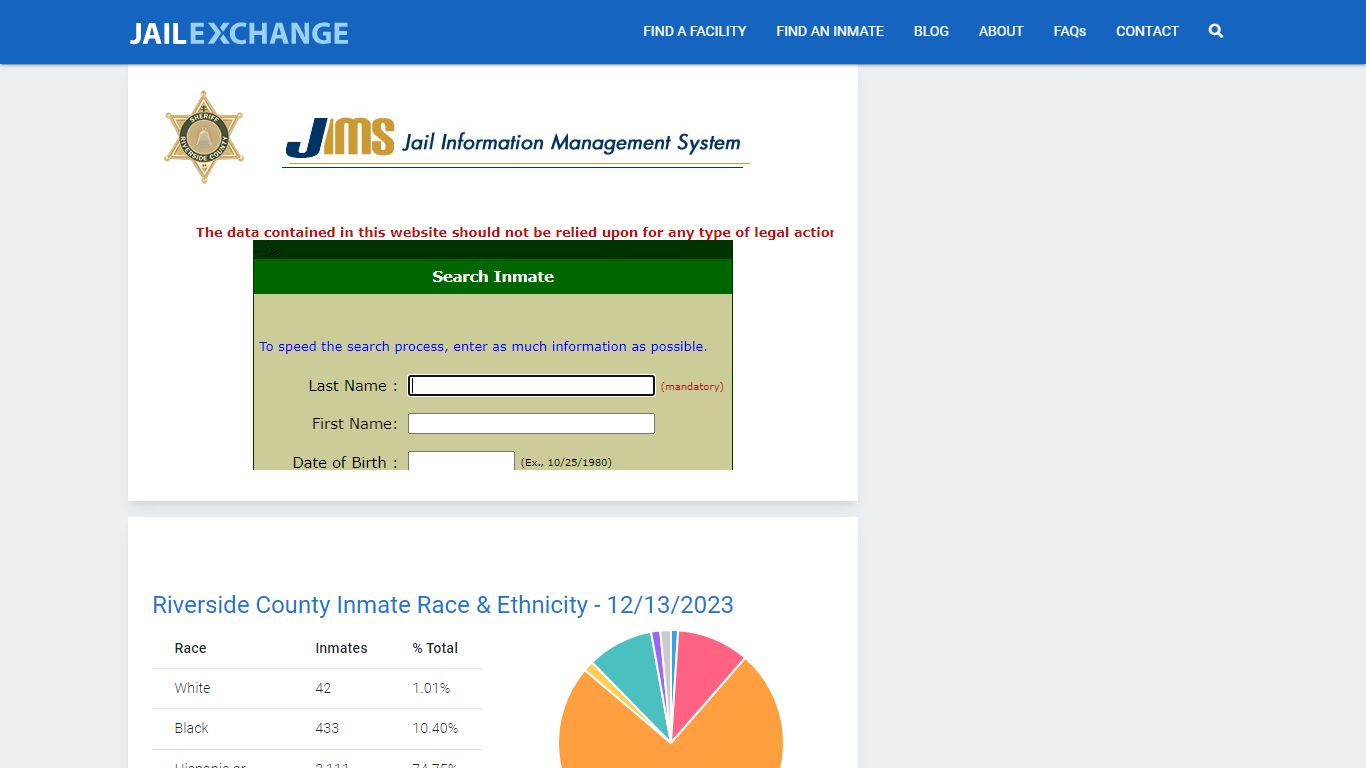 Blythe Jail - Riverside County Inmate Search - Jail Exchange